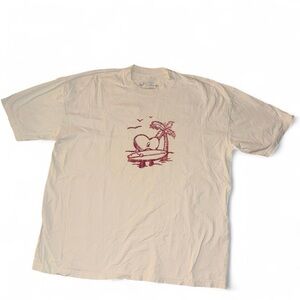 Authentic Bad Bunny Un Verano Sin Ti Safari Tan Red Tee OFFICIAL MERCH Sz XXL